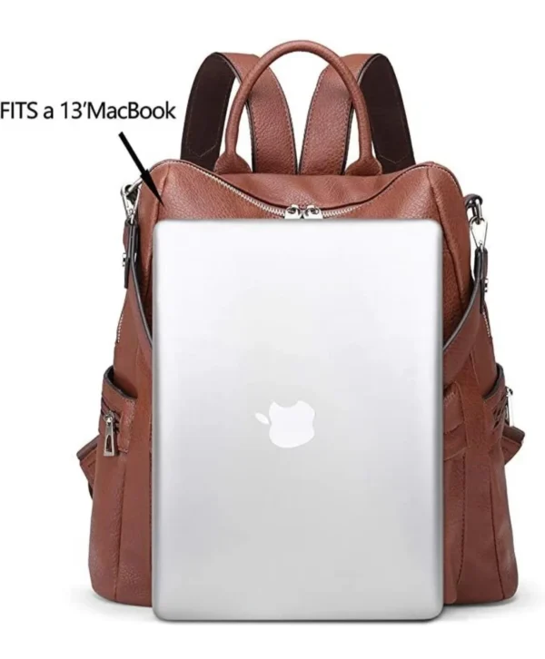 Leather Backpack - Image 3