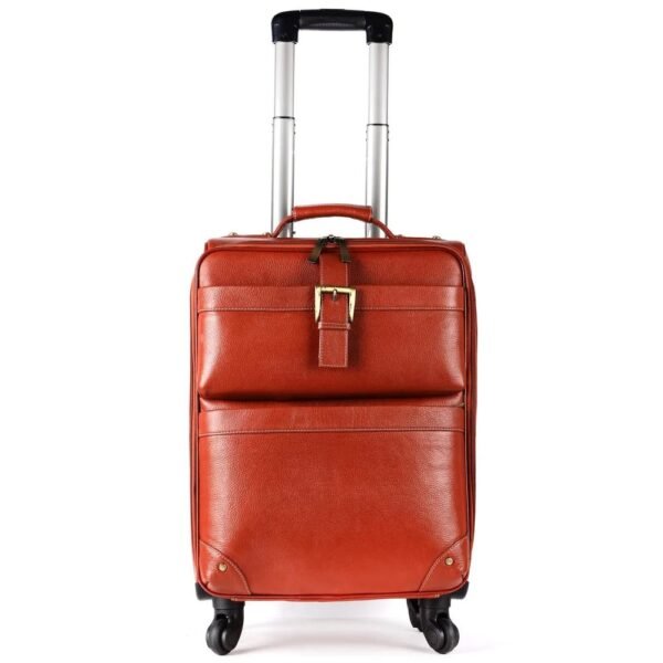 Leather Trolley Bag