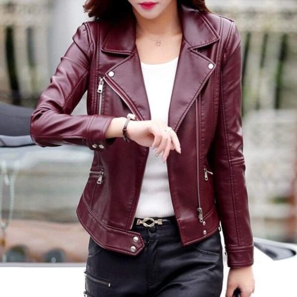 Leather Jacket Women - Image 6